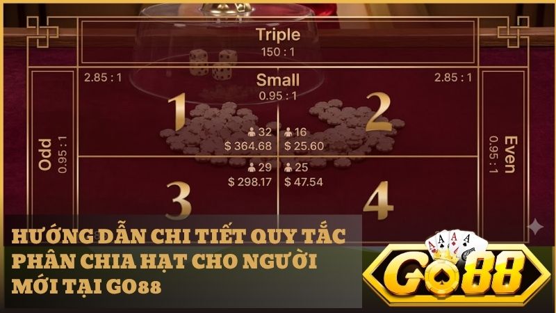 Quy trình 4 bước tham gia đặt cược FanTan Live Go88