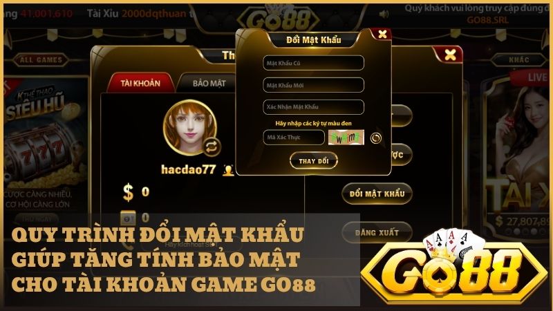 Chủ động thay đổi mật khẩu Go88 thường xuyên để bảo vệ quyền lợi cá nhân bạn