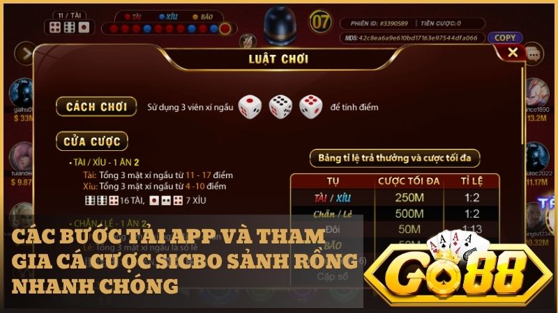 Công nghệ mã hóa MD5 đảm bảo tính công bằng tuyệt đối tại Sicbo Sảnh Rồng