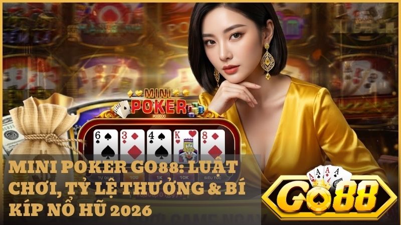 mini poker go88 - Mini Poker GO88: Trải Nghiệm Quay Hũ Độc Đáo & Cơ Hội Nổ Hũ Cực Khủng