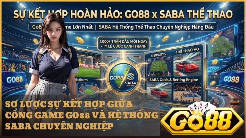 Sự kết hợp hoàn hảo giữa cổng game Go88 và nền tảng cá cược SABA